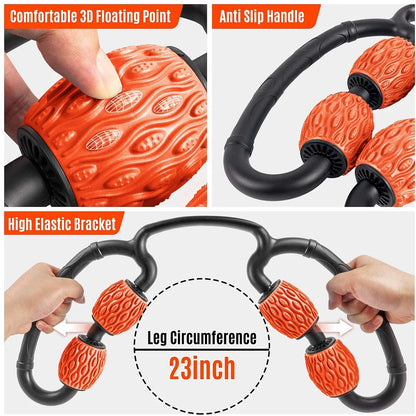 Leg Rollers for Muscles Foam Roller Massager Muscle Roller for Legs,Arm Myofascial Fascial Exercise Muscle Soreness Pain Relieve