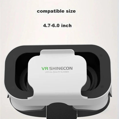 G05 3D VR SHINECON Glasses Headset Headmounted Virtual Reality Adjustable VR Glasses for 4.76inches Android Smart Phones