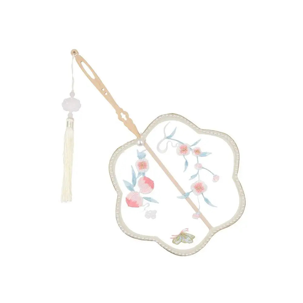 Style Hanfu Accessories Dancing Fan DIY Craftsmanship Decorative Fans Home Decoration Hand Fan Group Fan Photography Prop