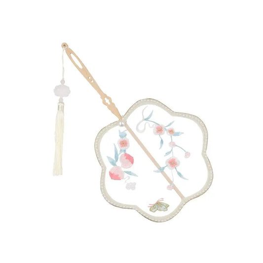 Style Hanfu Accessories Dancing Fan DIY Craftsmanship Decorative Fans Home Decoration Hand Fan Group Fan Photography Prop