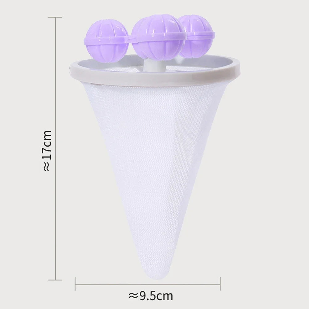 1-10pcs Washing Machine Filter Net Floating Lint Filter Mesh Bag Reusable Pet Hair Catcher Remover Laundry Cleaning Tool