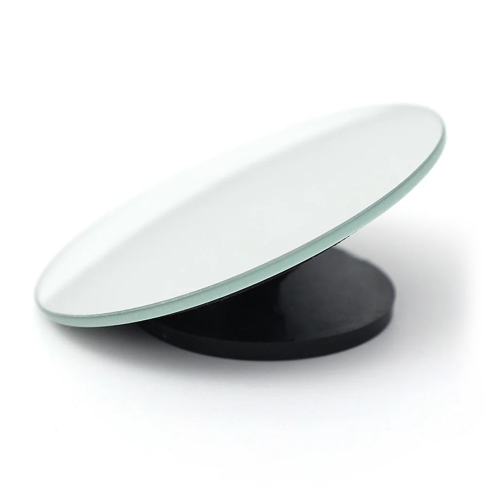 Car Blind Spot Mirror 360 Degree Adjustable Wide Angle Auxiliary Rearview Convex Mirror Universal Auto Car Auxiliary Mirror