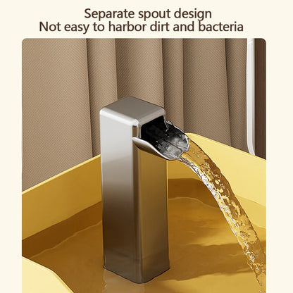 Cat Water Fountain with Quiet Pump Dog Water Filter Dispenser USB Anti-Dry Burning Pet Fountain Cat Fountain for Cats Indoor