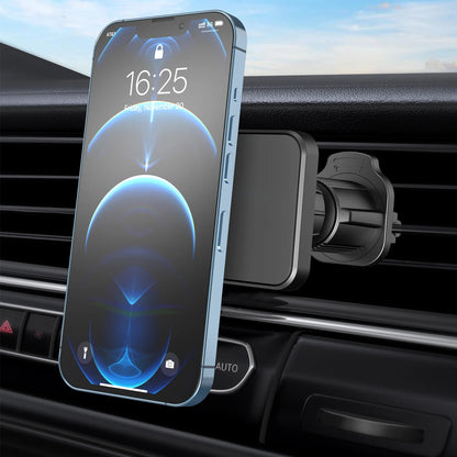 Magnetic Phone Holder Car Phone Mount Magnetic [Easily Install] Phone Mount for Car [6 Strong Magnets] Cell Phone Holder for Car