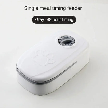 Pet Automatic Feeder with Timer Smart Food Dispenser for Dogs Cats Water Bowl Storage Container Puppy Kitten Feeding Accessories