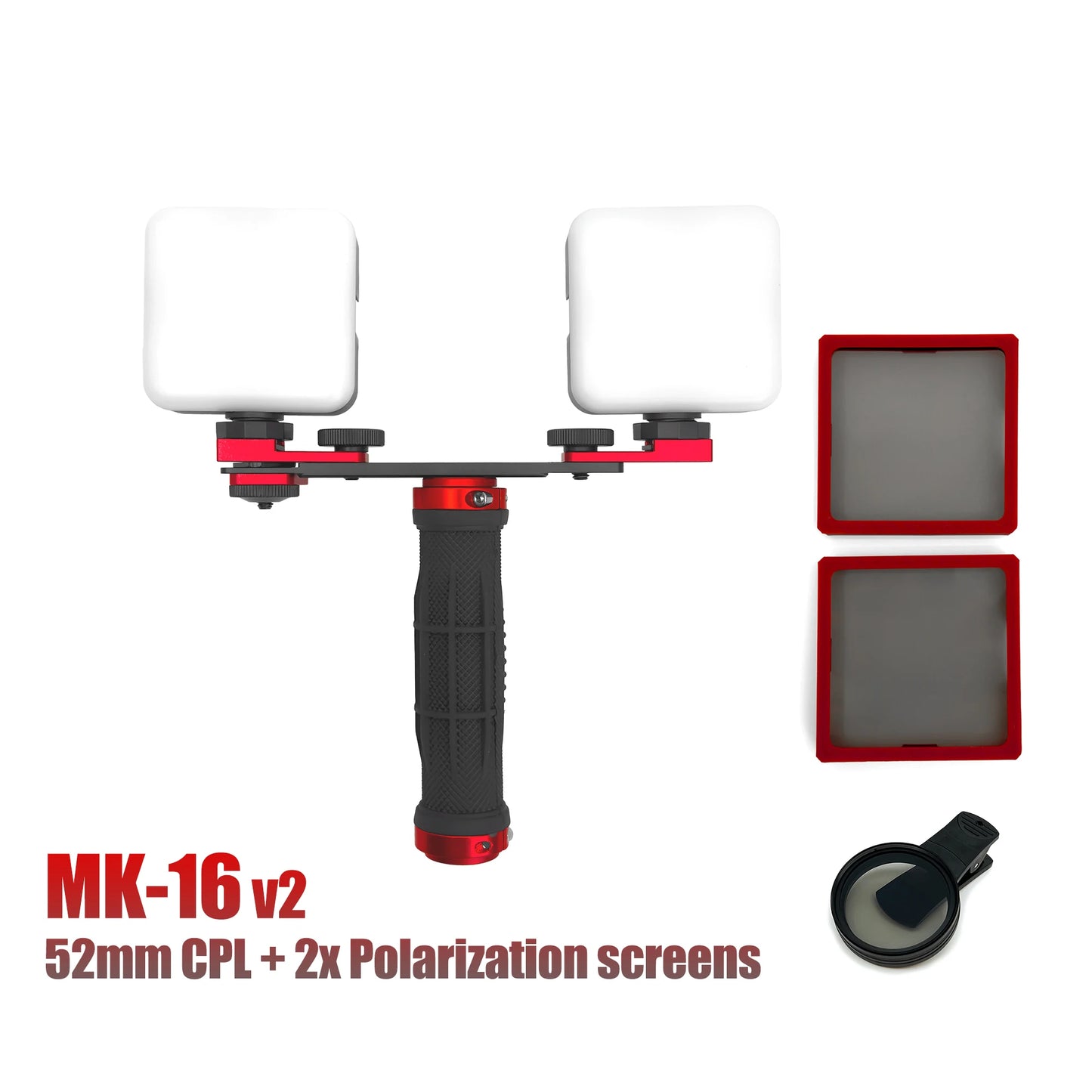 Dental Photo LED Light. Dental Photography Light. Macro, Polarizer, Intraoral, Denture Photo With Phone Lamp For Dentistry