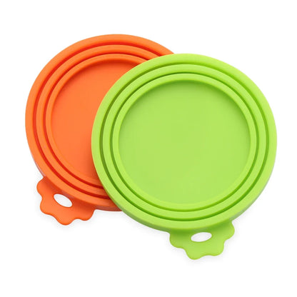 Silicone Canned Lid Sealed Feeders Food Can Lid for Dog Cat Storage Top Cap Reusable Cover Lid Health Home Pet Daily Supplies