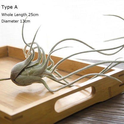 Luxury Air grass series big fake plants plastic wall hanging garden decoration plantas artificiales farmhouse home décor