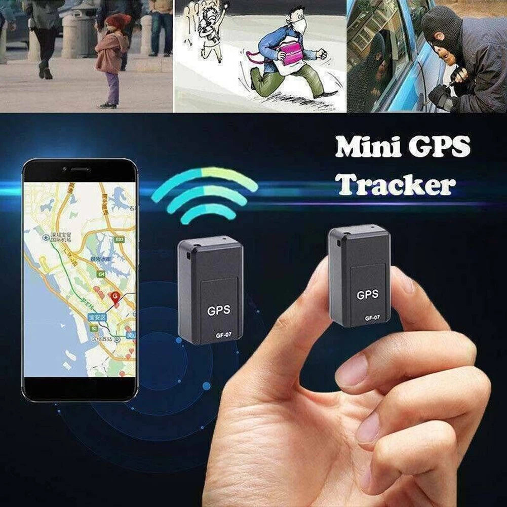 GF-07 GPS Tracker Car Bike Bicycle Tracking Positioner Magnetic Vehicle Trackers Pets Children Real Time Anti-lost Locator