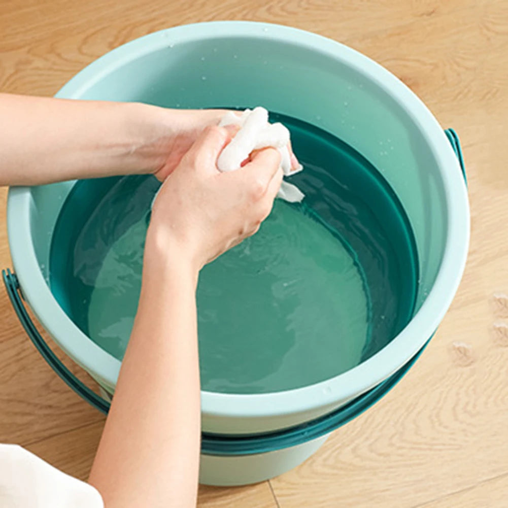 5/10L Travel Bucket Car Wash Water Storage Container Bathroom Kitchen Camp Bucket Lightweight Environmentally Outdoor Tool