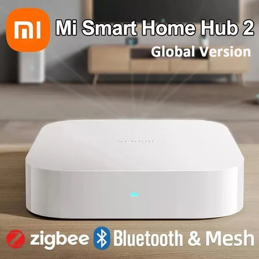 Xiaomi Smart Home Hub 2 Zigbee 3.0 Smart Gateway Wifi 5/2.4GHz Bluetooth Mesh Dual-band Wi-Fi Remote Control Smart Home Hub