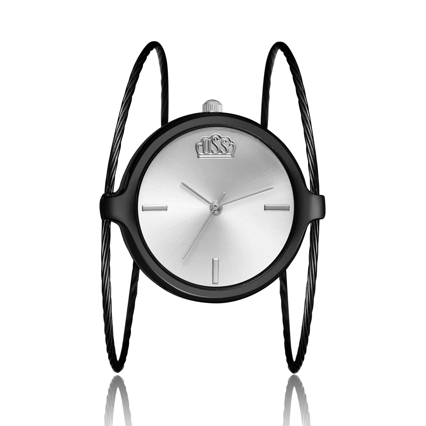 Fashion casual ladies quartz watch, round bracelet watch, elegant alloy ladies watch, quartz watch.