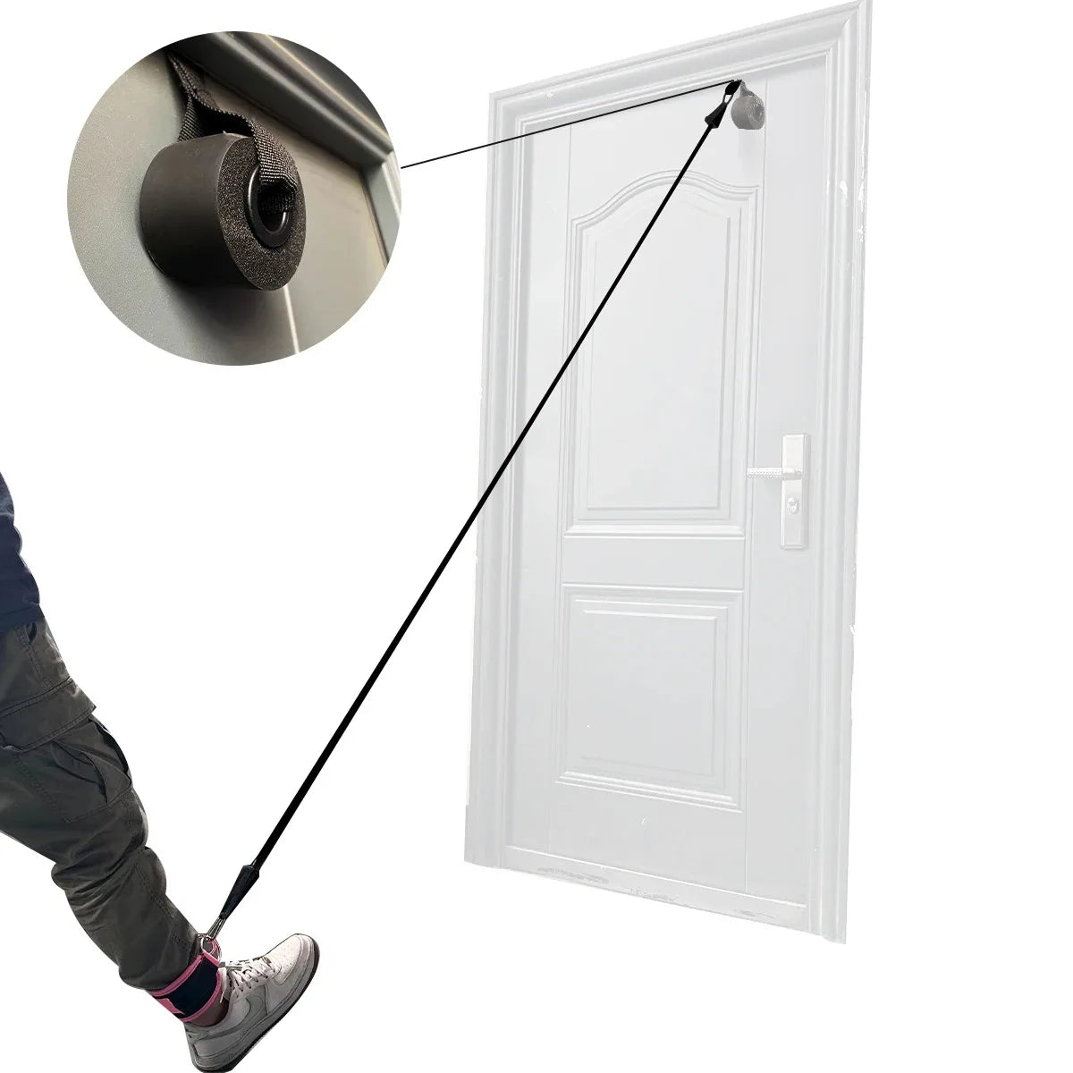 Resistance Bands With Ankle Straps Fitness Workout Training Resistance Bands Home Yoga Stretch Elastic Pilates Gym Equipment