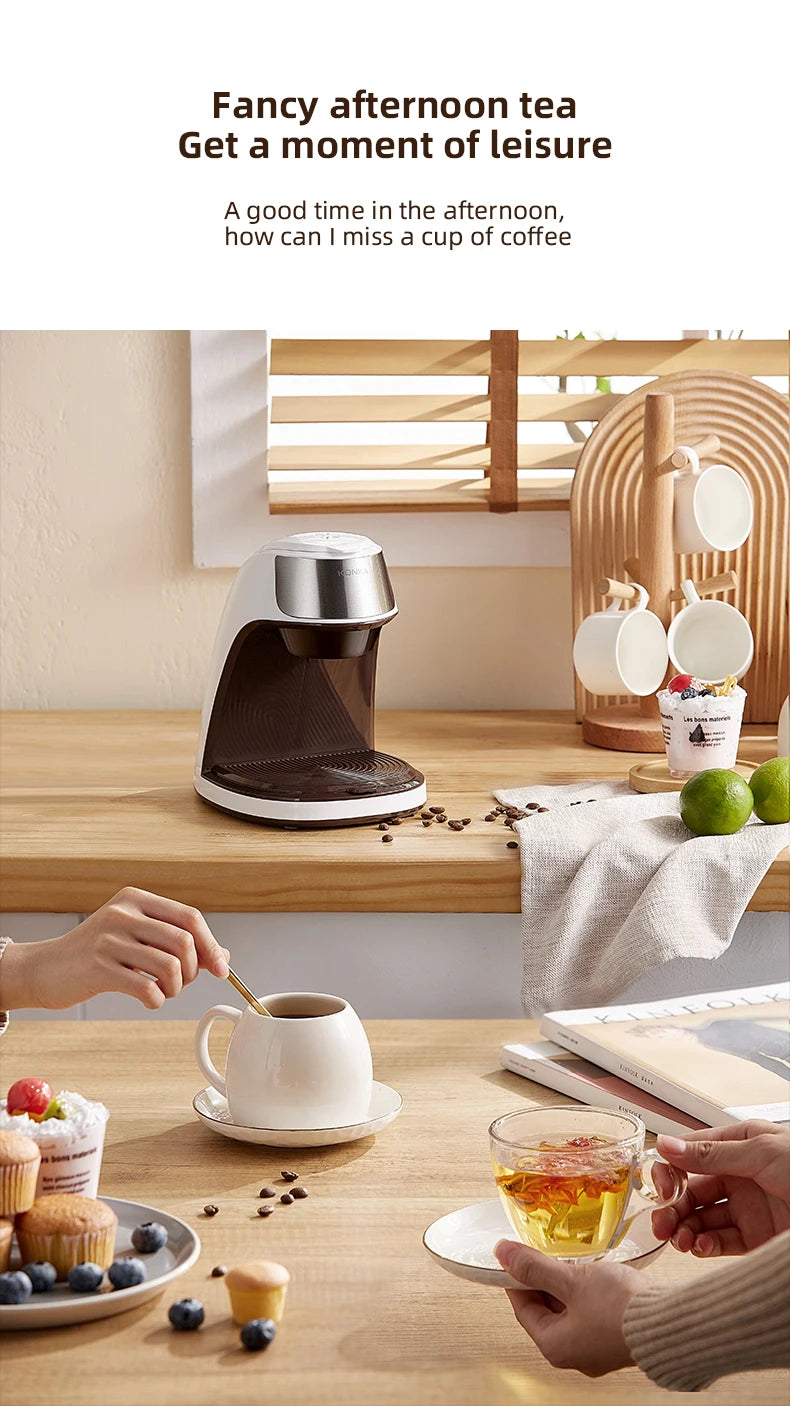 Mini Electric Drip Coffee Maker American Drip Coffee Maker One Button Operation Coffee Maker Coffee Tools