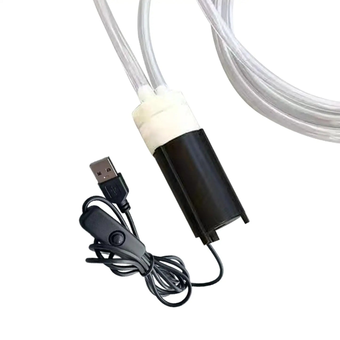 USB Electric Wines Pump Syphon Pump Tube Hose Beer Siphon Filter Wines Siphon Tube Transfer Pump Household Brewing Equipment