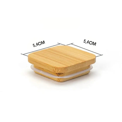 Wood Mason Jar Lid Reusable Canning Caps Various Sizes Bottle Sealing Caps Wide Mouth Cover Wood Lids Kitchen Organization