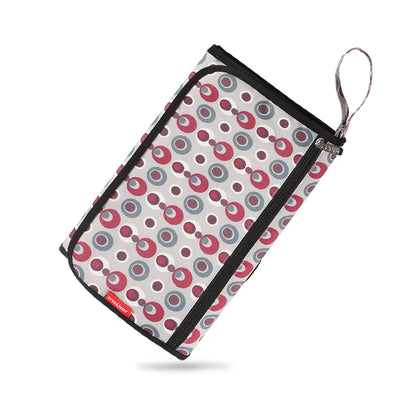 Portable Baby Changing Mat Infant Multifunction Diaper Changing Pad Newborn 2 IN 1 Waterproof Changing Pad Cover Storage Bag