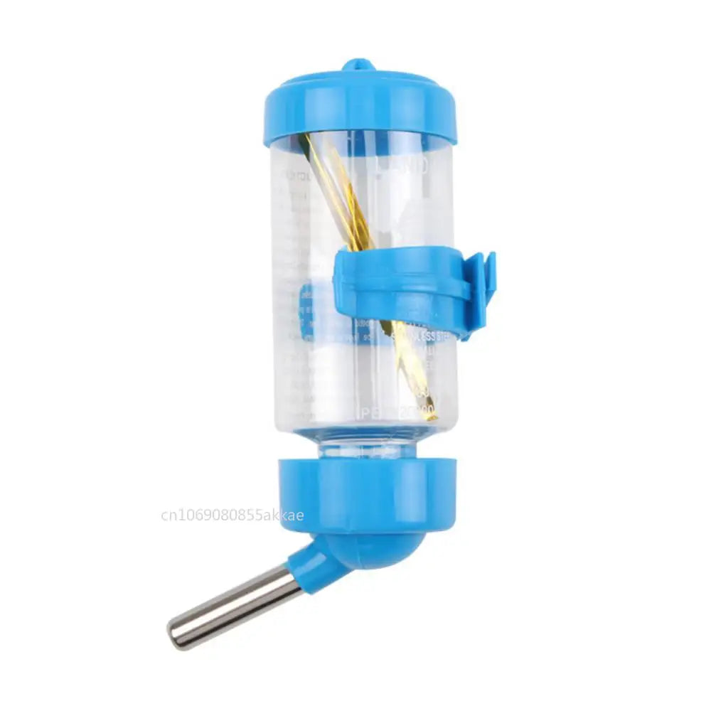 Pet Hamster Cat Drinker Kitten Water Bottle Dispenser Feeder Hanging Dog Guinea Pig Squirrel Rabbit Drinking Head Pipe Fountain