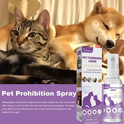 Pet Calming Spray Pet Supplies Pets Pheromone Calming Spray Improve Estrus Agitation Pet Anxiety Relief Spray Cat Dog Health