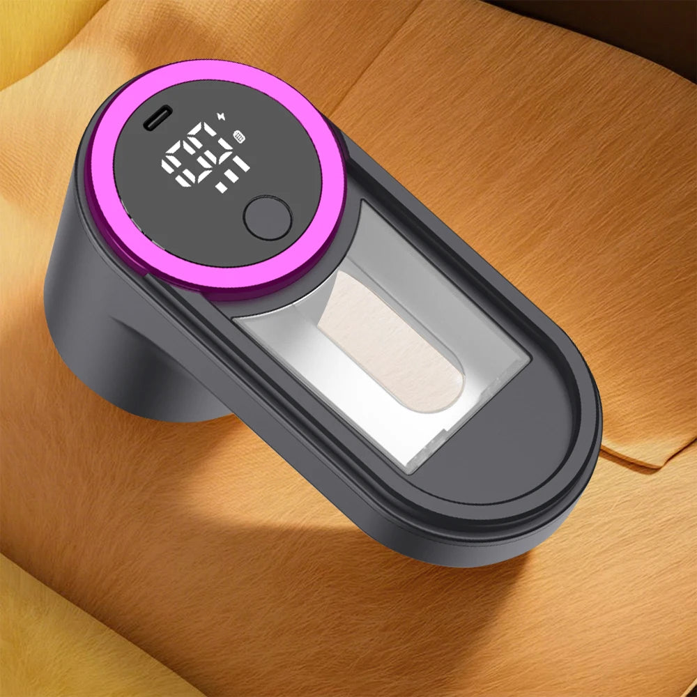﻿  Lint Remover for Clothing 3 Speeds LED Digital Electric Pellet Fluff Remover  Rechargeable Fuzz Fabric Shaver Sweater Hair