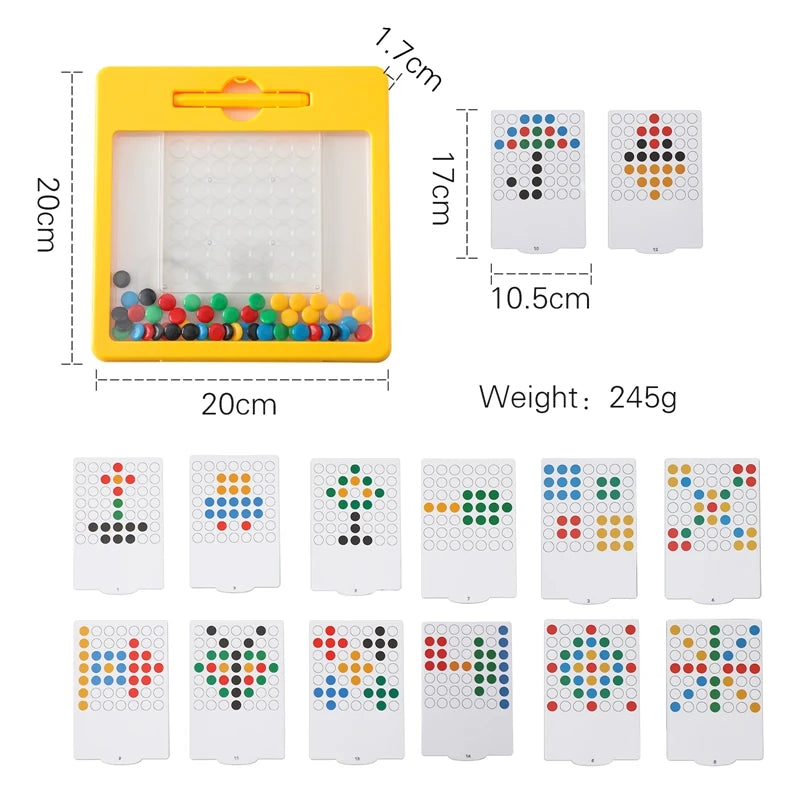 Baby Toys  Animal Magnetic Drawing Board  DIY Toys For Babies  Infant Cognitive Toys  Magnetic  Drawing Board Learning Toys Gift