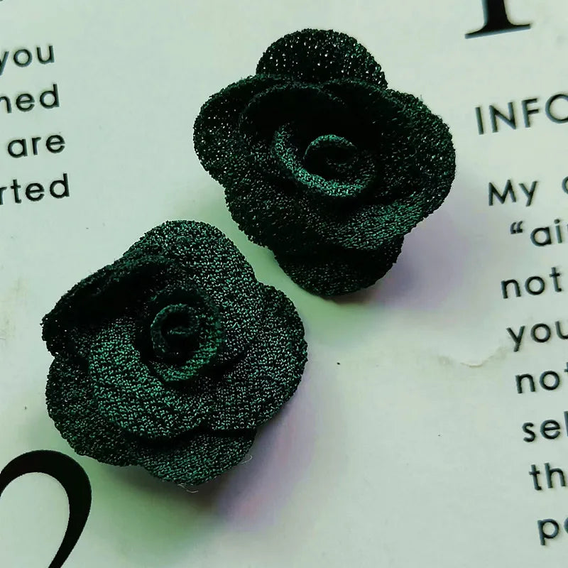 2.5CM Small Flower Clothing Headwear Accessories Three-dimensional Flower Handmade DIY Hair Accessories Accessories