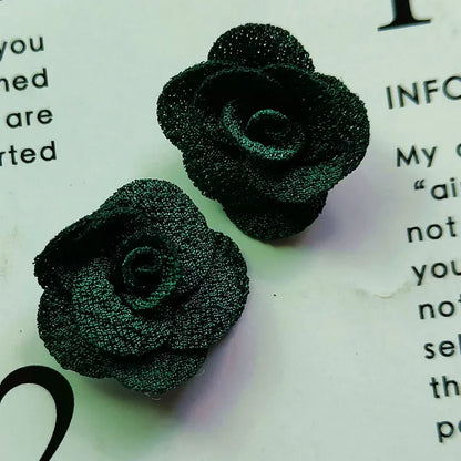 2.5CM Small Flower Clothing Headwear Accessories Three-dimensional Flower Handmade DIY Hair Accessories Accessories