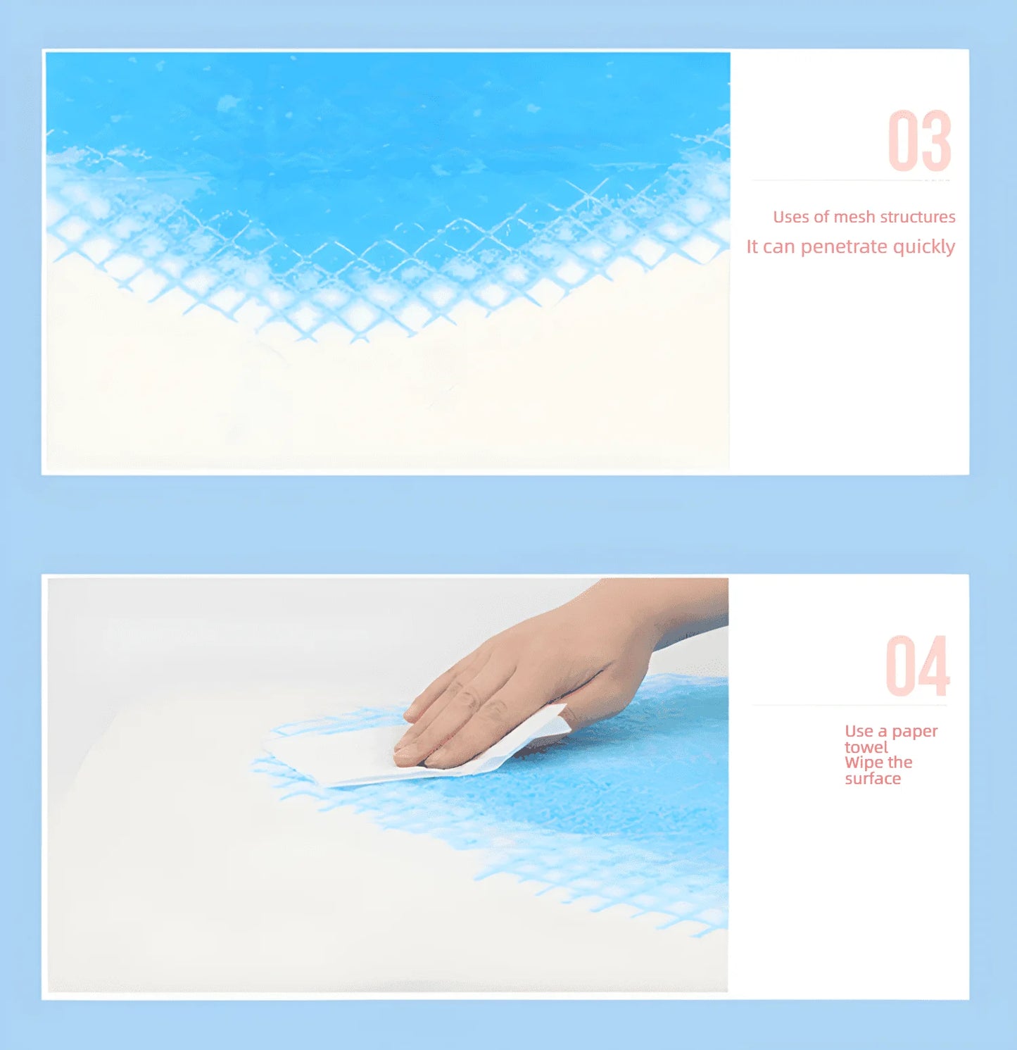 100/50/40/20PCS Pet Diaper Pads Absorbent Odor-Control Quick Dry Puppy Dog Training Pee Mats Pet Supplies Dog Toilet Disposable