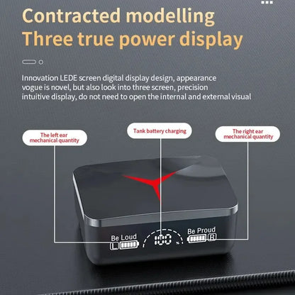 Original TWS M90 Wireless Headphones Gaming Earphones Bluetooth 5.3 Sport Earbuds with Mic Wireless Headset for Smartphone