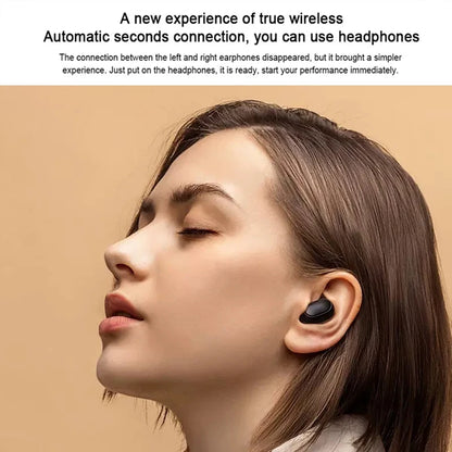 Xiaomi Redmi Airdots 2 Bluetooth Earphones Sport Music Gaming Outdoor Mini Wireless Headset with Mic Headphones In Ear Earbuds