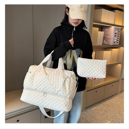 Large Capacity Travel Bags Luggage Organizer Bag Handbag Waterproof Portable Foldable Travel Clothes Storage Bag Shoulder Bags