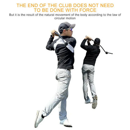 Golf Swing Trainer Portable Professional Golf Swing Aid Sports Supplies Training Equipment For Indoor Outdoor Course Home