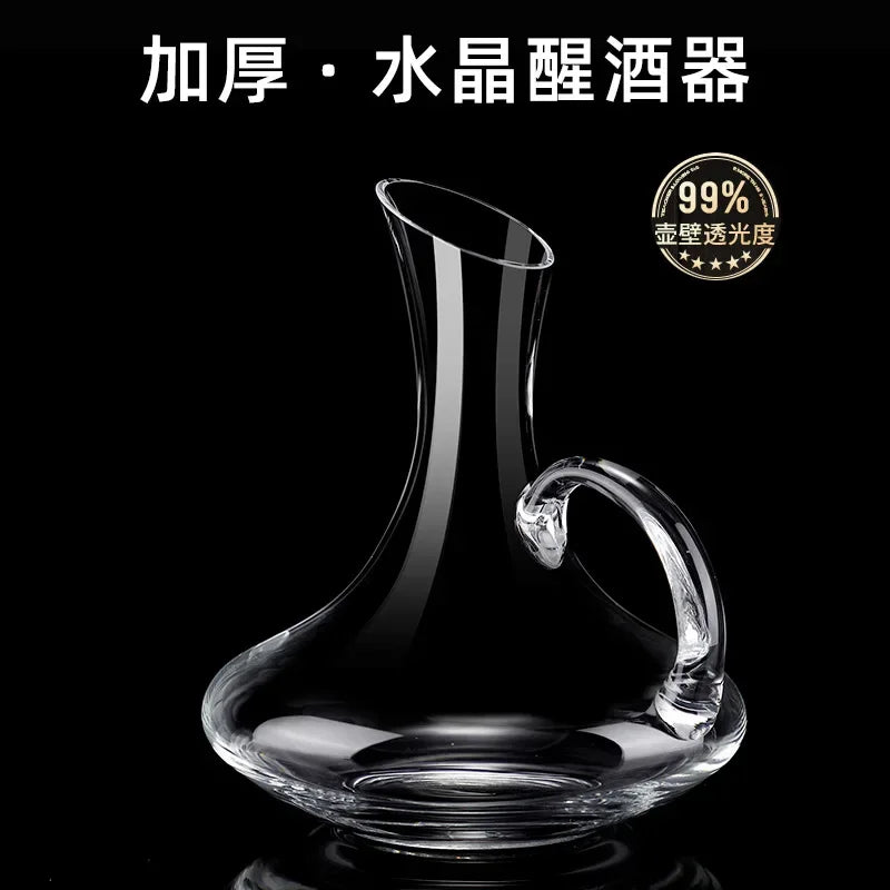 High-grade crystal glass red wine decanter household  dispenserEuropean red wine jug wine personality jug set