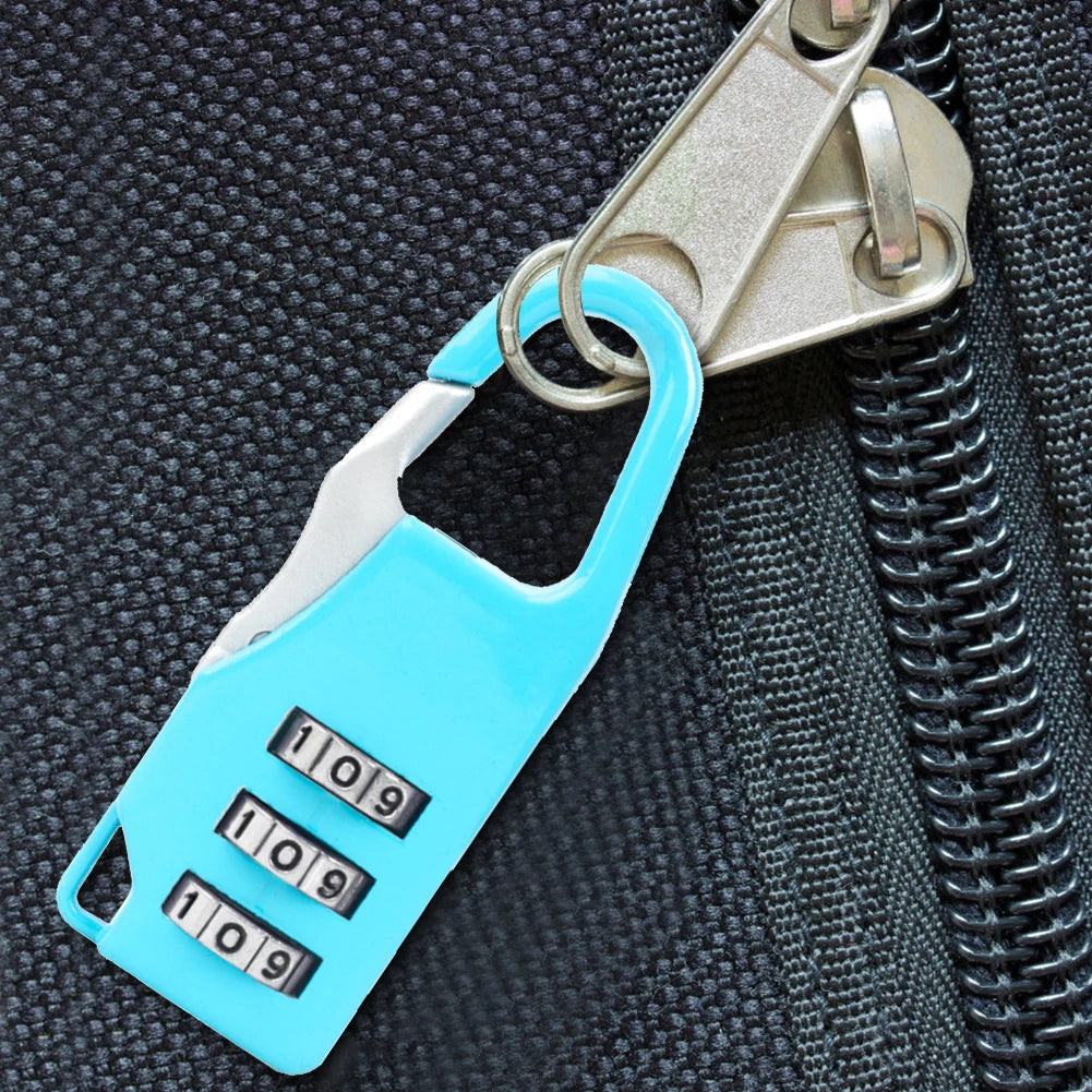 3 Digit Number Combination Pad Lock Padlock Outdoor Waterproof Lock Suitcase Luggage Security Coded Lock Zinc Alloy Code Lock
