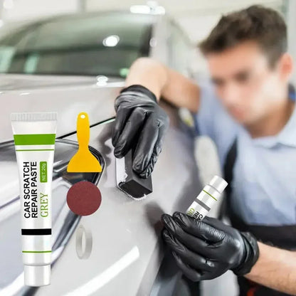 Fiberglass Boat Repair Paste Quick-drying Putty DIY Car Home Paint Repairing Eye-filling White Paint Scratch Repair With Tools