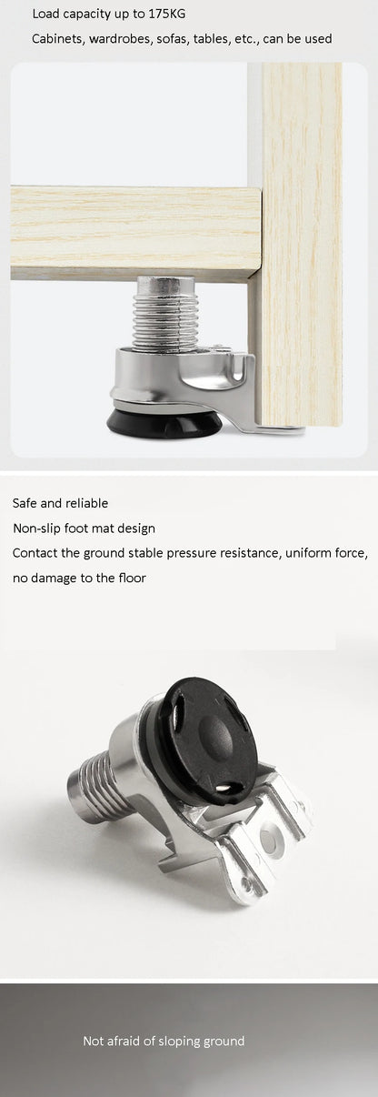 Adjustable Table Leg Leveler Workbench Leveling Feet Furniture Table Cabinet Sofa Foot Load-Bearing Wear Prevention ноги стола