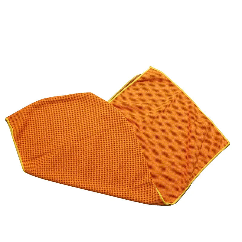 Cooling Hoodie Towel Sweat Absorption Extra Soft Sun Protection Quick Drying Sweat Towel Neck Wrap Sports Supplies
