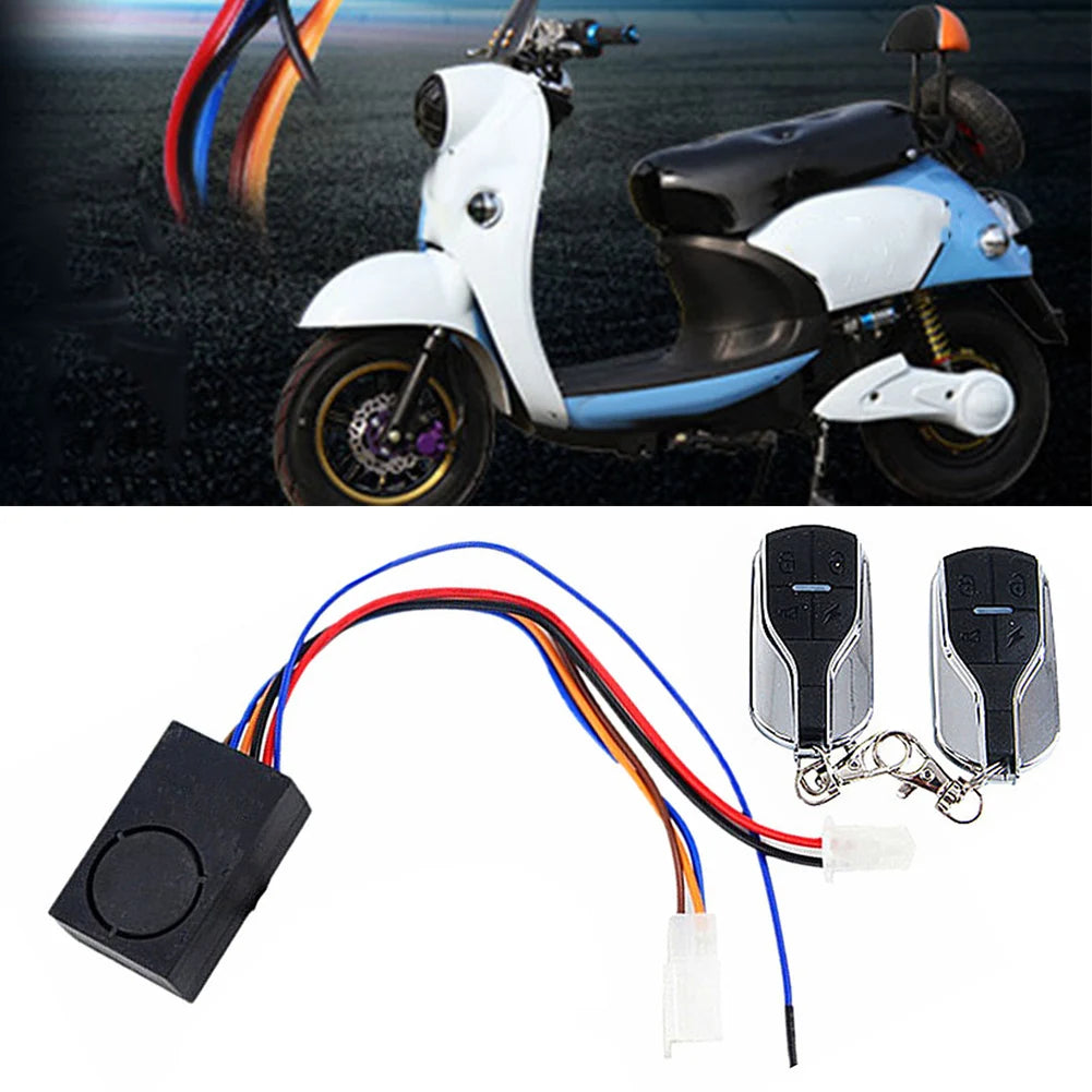 36V-72V Electric Bicycle Smart Alarm Anti-Theft Lock Waterproof Dustproof Remote Control Lock Ebike New