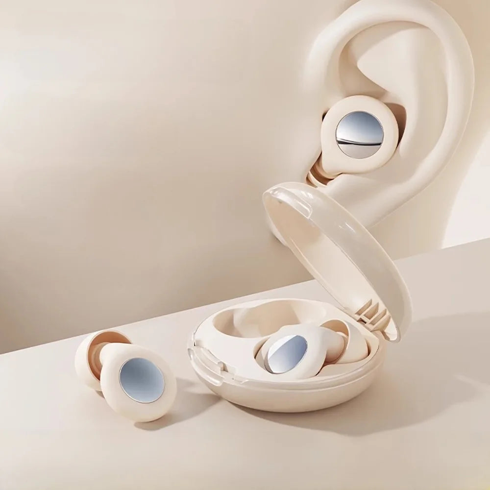 Quiet Ear Plugs for Sleeping Noise Reduction Super Soft Reusable Hearing Protection Anti noise earplugs for Concerts Travel Work