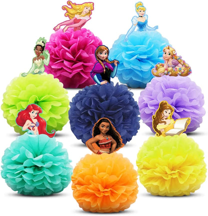 Princess Centerpieces Party Centerpieces Table Party Supplies Desk Decorations Party Favor for Girls