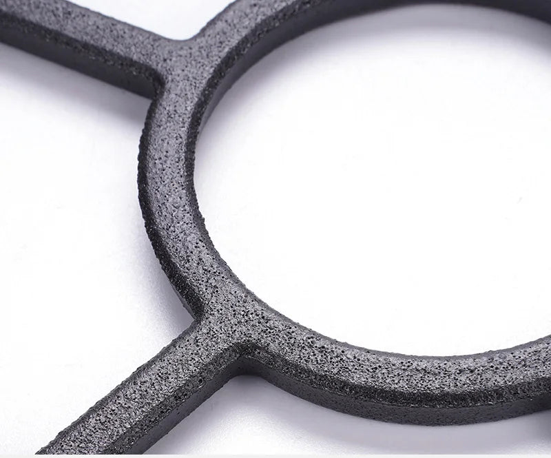 Iron Cookware Stove Top Heat Diffsuser Iron Gas Stove Cooker Ring Reducer For Coffee Maker Shelf Cast Iron Practical Accessories