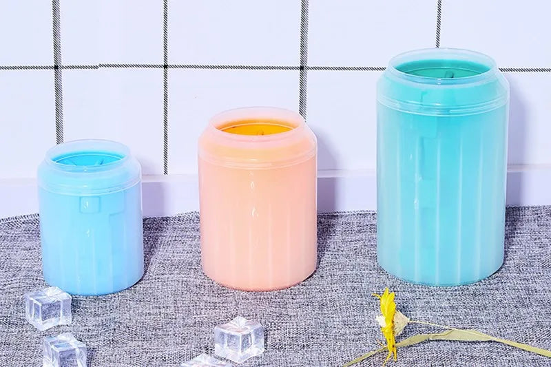 Paw Plunger Pet Paw Cleaner Soft Silicone Foot Cleaning Cup Portable Cats Dogs Paw Clean Brush Home Practical Supplies