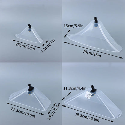 Windproof Nozzle Agricultural Electric Sprayer Nozzle Fan-type Spray Nozzle Wind Shield Agricultural Garden Irrigation Supplies