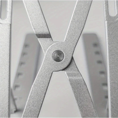 Portable Laptop Stand, Ergonomic Aluminium Laptop Mount Stand, Detachable Laptop Riser Notebook Holder Stand Compatible
