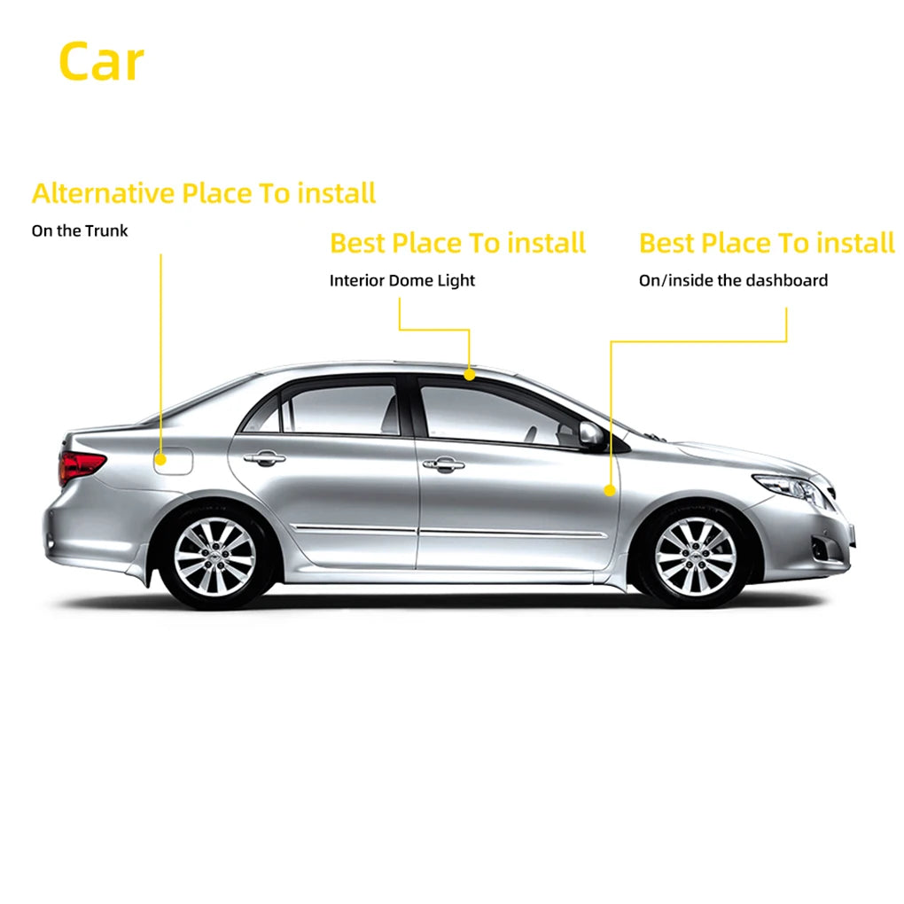 Portable Car GPS Tracker Real-time Wireless GPS Tracker 4G Vehicle Anti Theft Tracking Device Alarm Tracker Anti-lost Locator