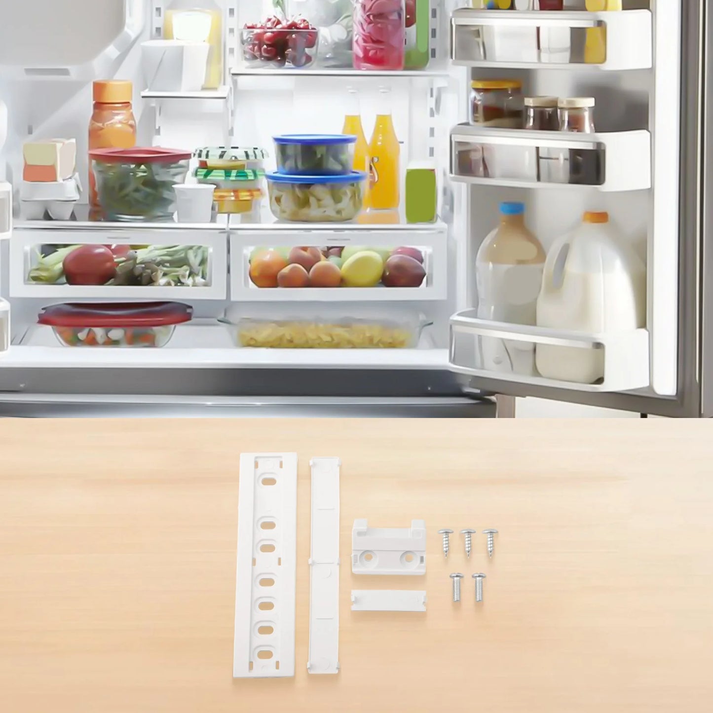 Built-In Slide Rails Built-In Refrigerator Slides Long-lasting Reliable Solution For Different Refrigerator Brands