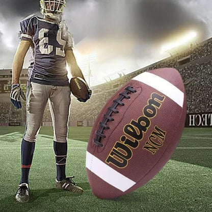 American Football Soccer Rugby Association Football Footy Ball Size 3 6 9 Sports Football Adult Kid Group Training Game Supplies