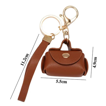 Korean Fashion Cute Car Accessories Creative Keyring Purse Pendant Bag Keychains Mini Bag