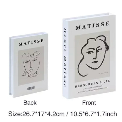 Simulation Book Living Room Accessories Fashion Home Decoration Props Bookshelf Decoration Coffee Table Decoration Books