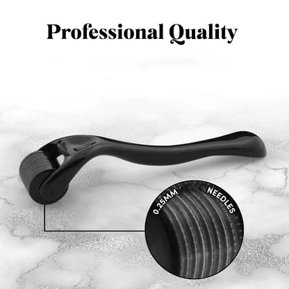 Derma Roller for Facial Body Hair Growth,540 Needles, Micro Face Roll Tool, Skin Beard, 0.2mm, 0.25mm, 0.3mm
